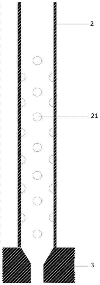 Filter-pressing type grouting device for soft formation and grouting method of grouting device