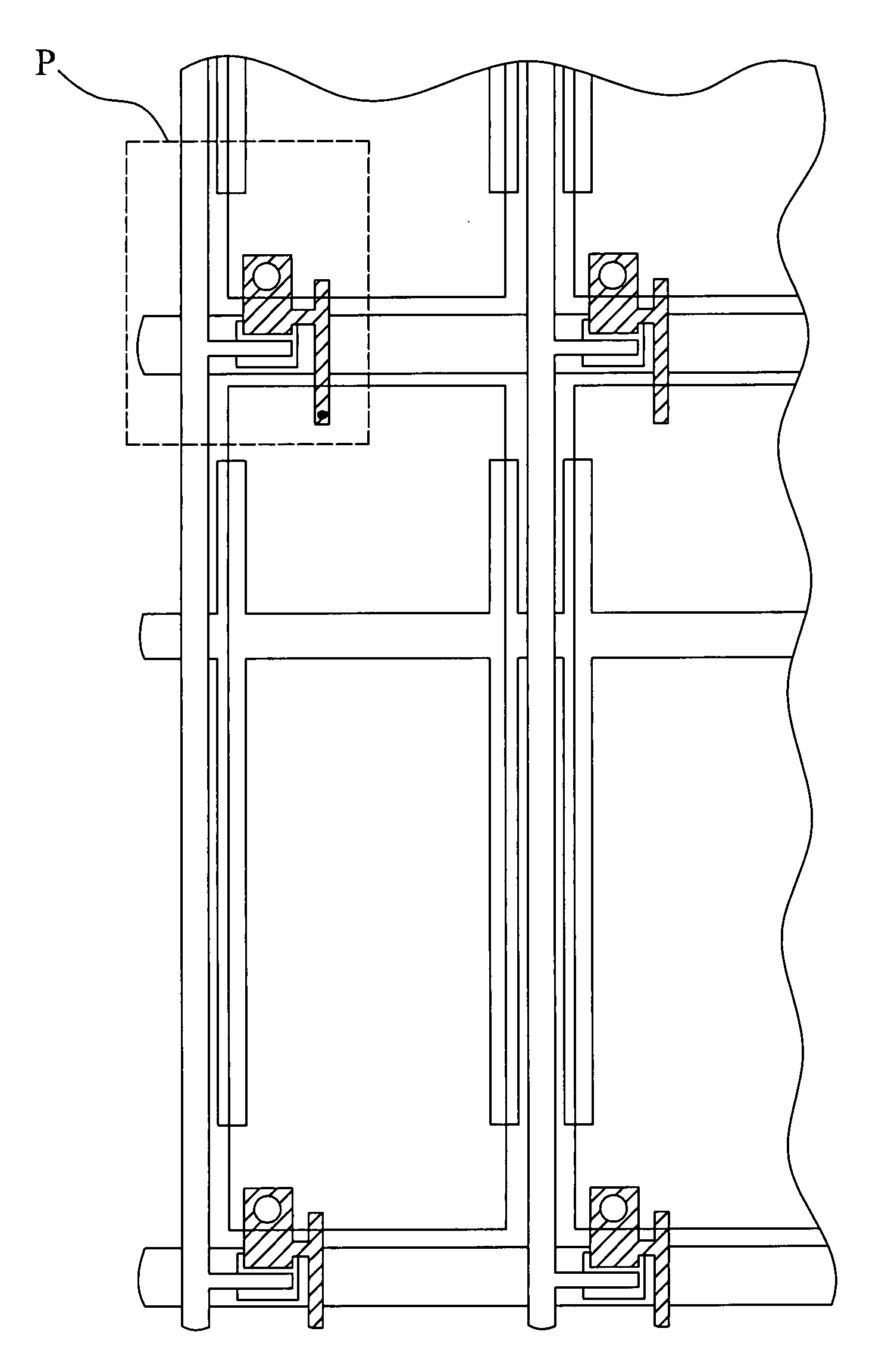 Active device array substrate and repairing method thereof