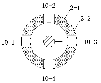 Phase change energy storage sleeve-type geothermal heat exchanger