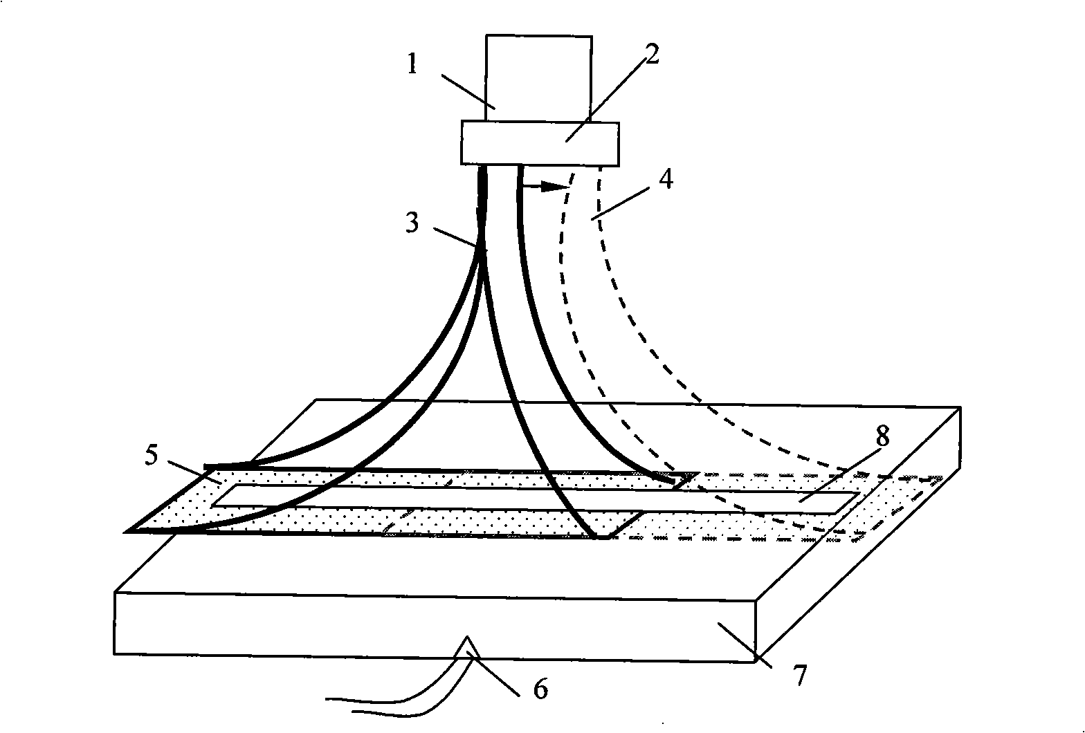 Double electron beam partial heat treatment method after refractory metal material is welded