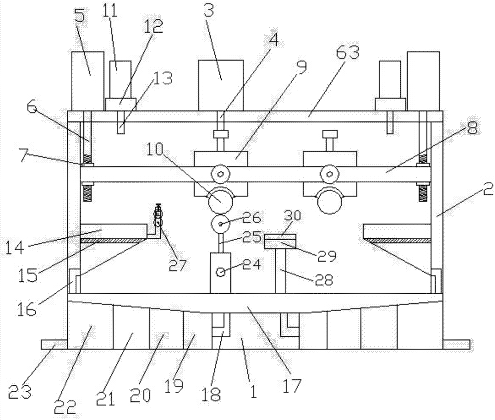 Textile printing and dyeing device