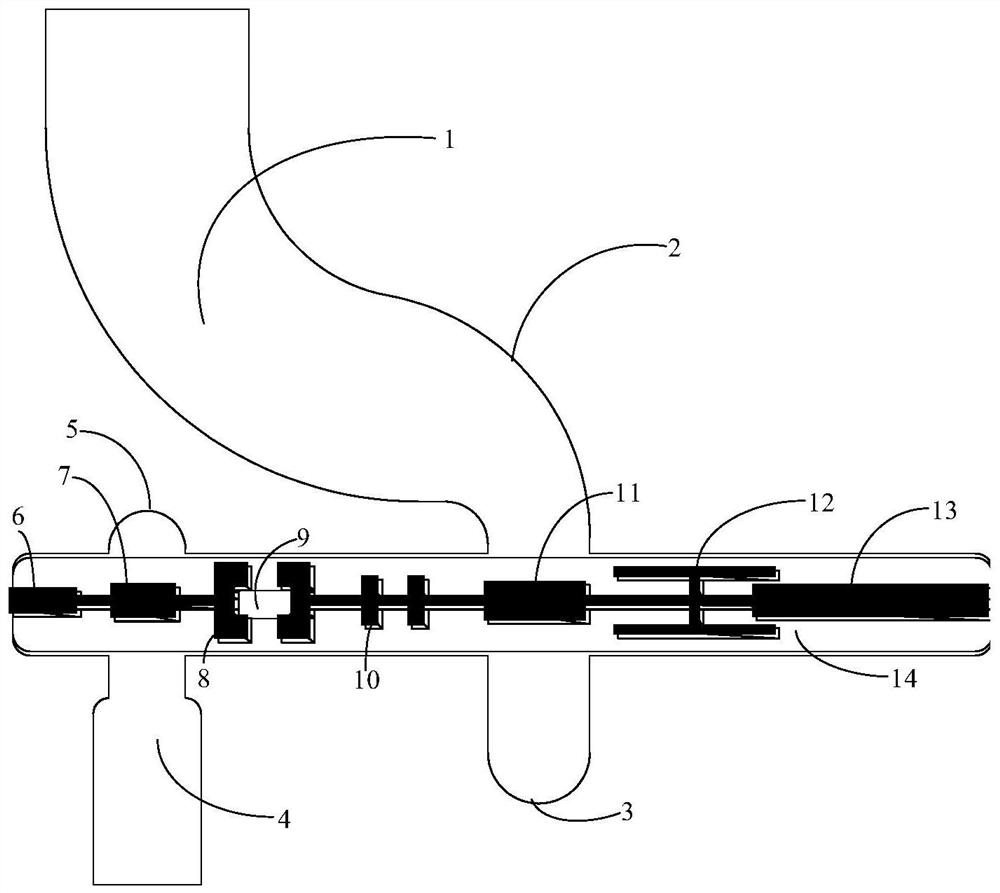 Broadband millimeter wave second harmonic mixer