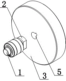 Pressing column mechanism for mashing herbs