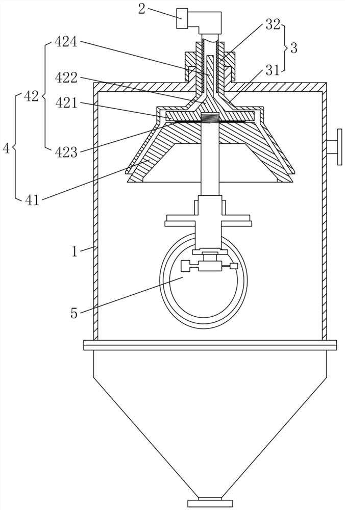 Centrifugal vacuumizing device