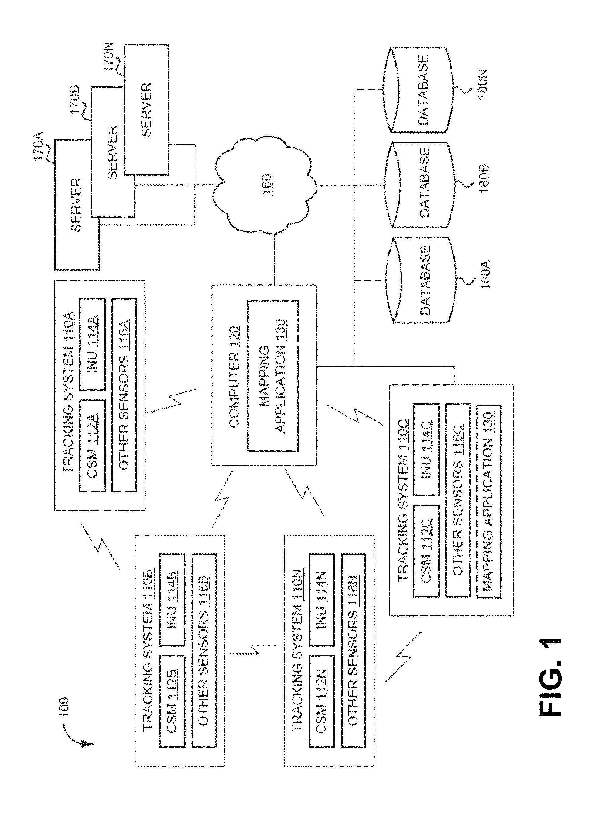 System and method for localizing a trackee at a location and mapping the location using inertial sensor information