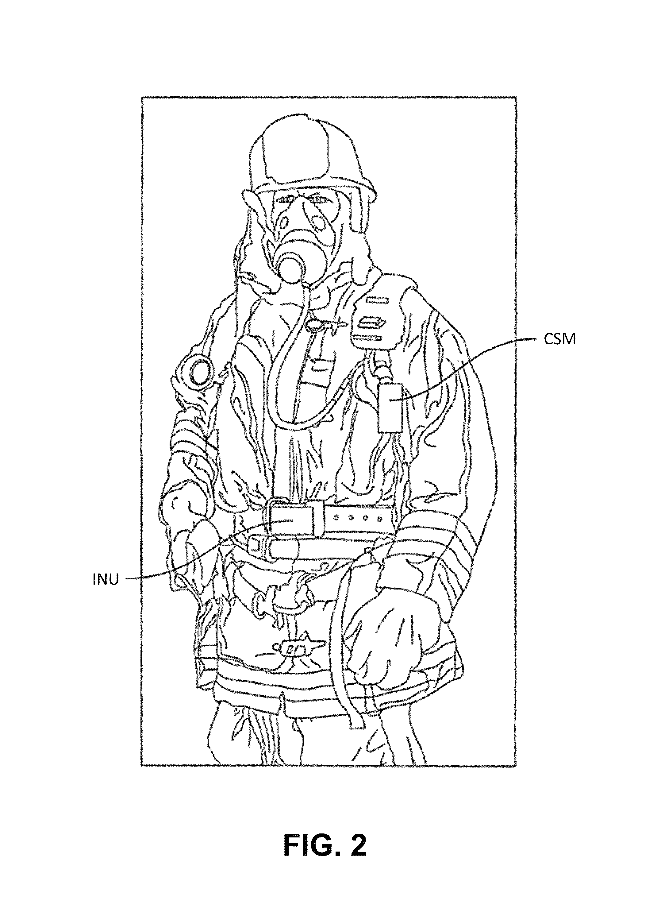 System and method for localizing a trackee at a location and mapping the location using inertial sensor information