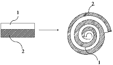 Heat-not-burn cigarette cut tobacco module and preparation method thereof