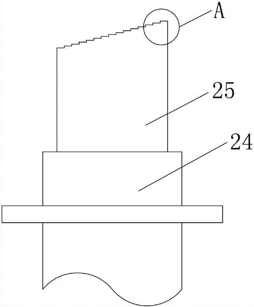 Nail making machine for producing diagonal row nails with small wire diameter