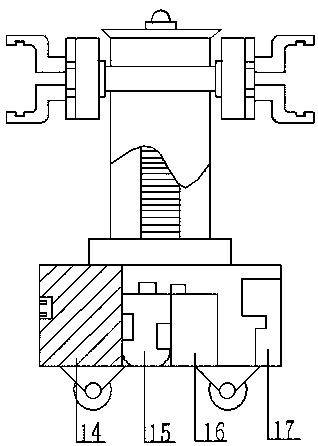 Rapid clamping device used for battery machining