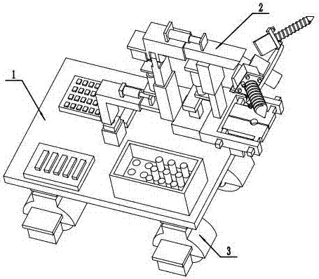 Moveable hole drilling robot