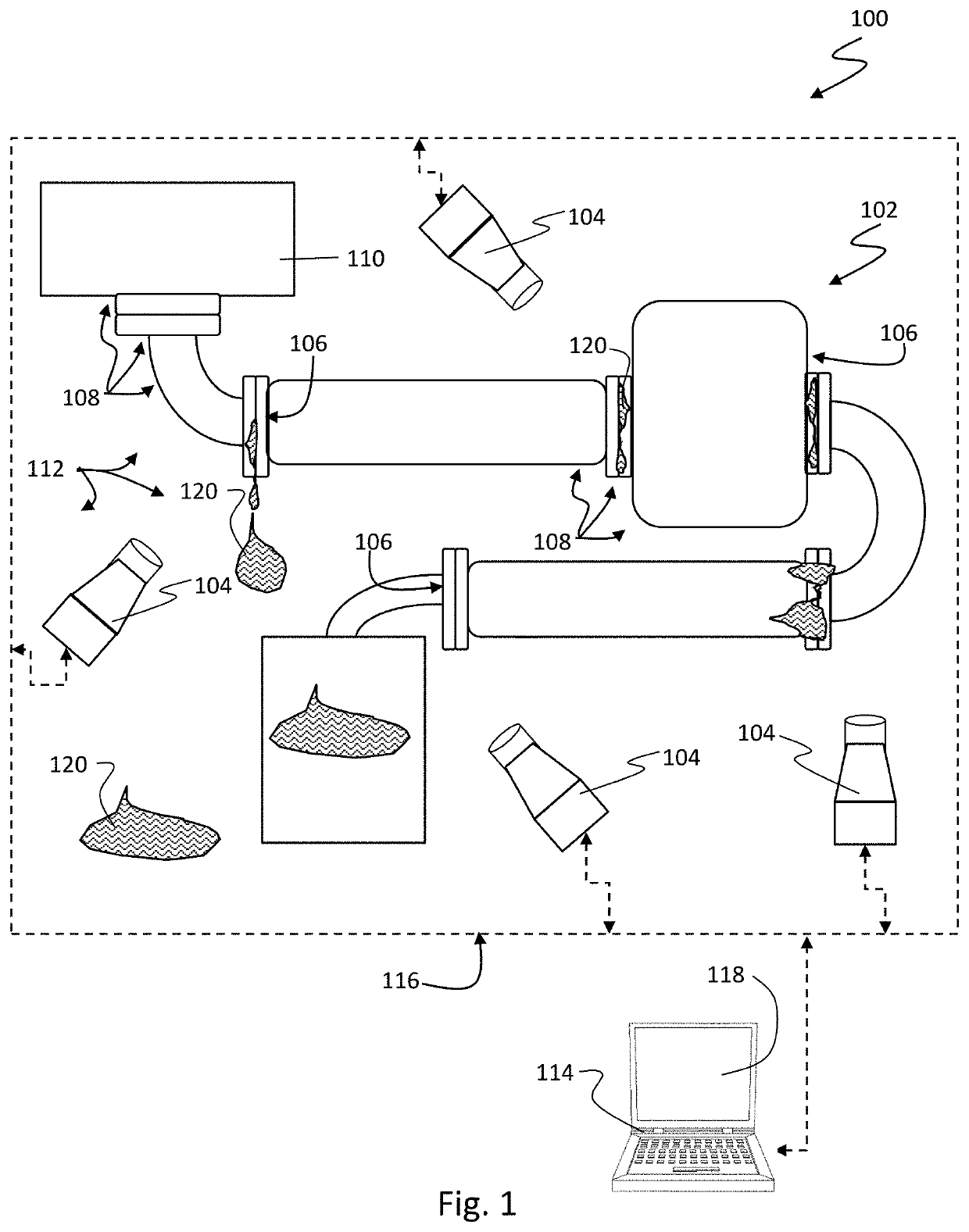 Infrared imaging systems and methods for oil leak detection