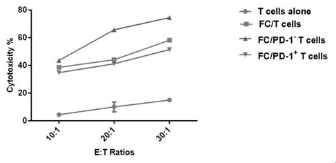 A method for rapid preparation of pd-1ˉt cells by efficient gene editing and its application