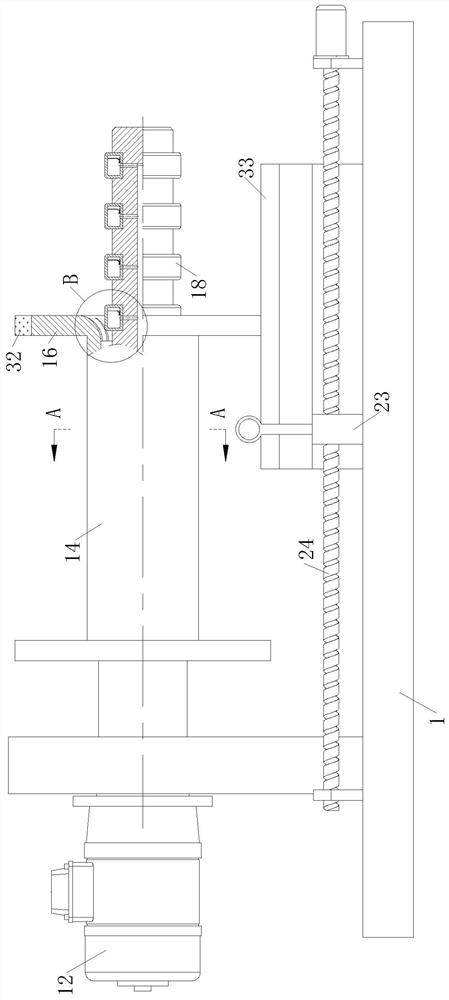 A textile yarn winding device