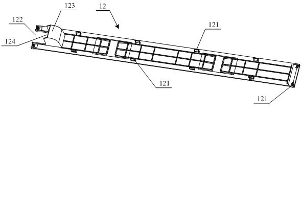 Door body decorative strip and refrigerator