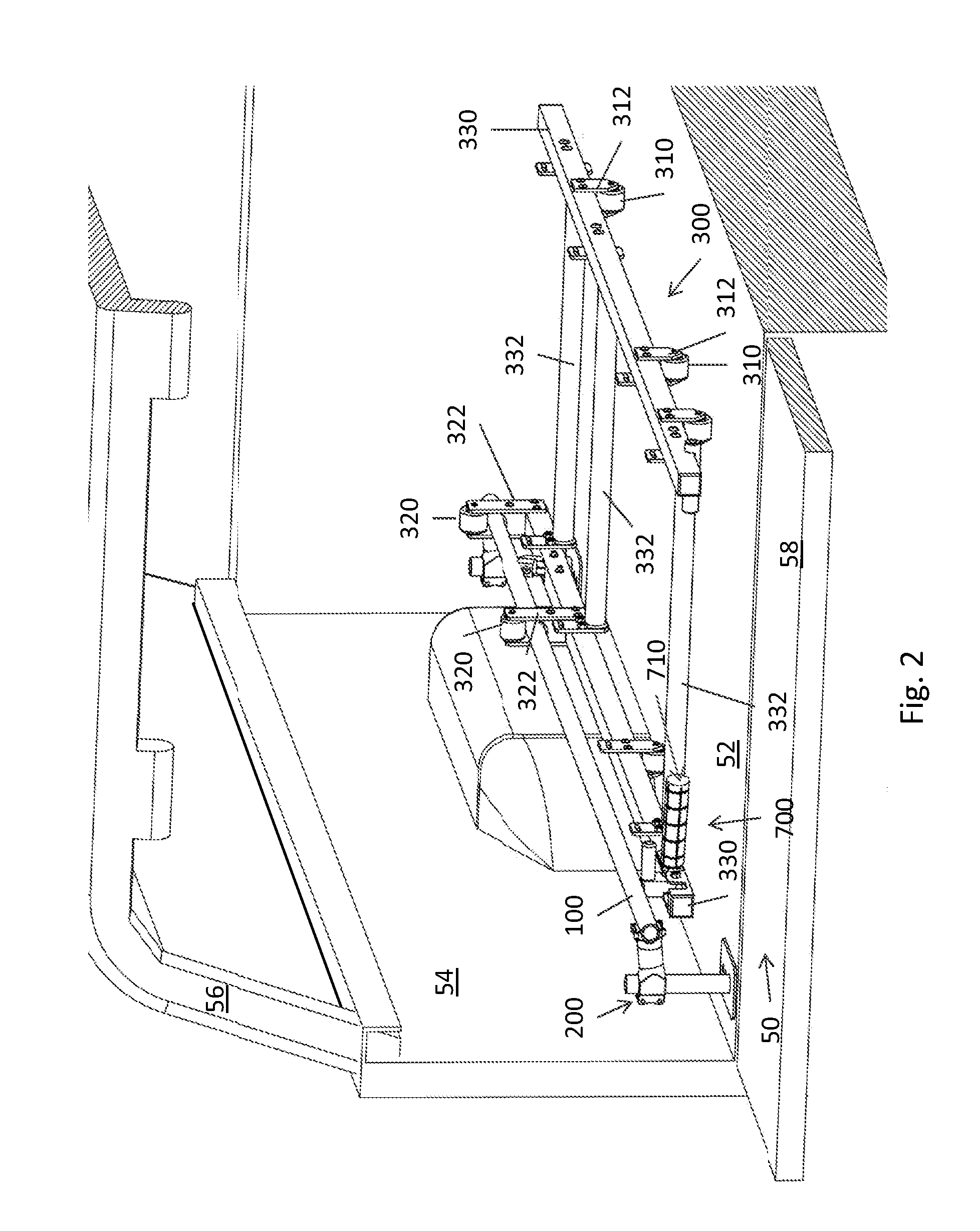 Equipment storage and retrieval system