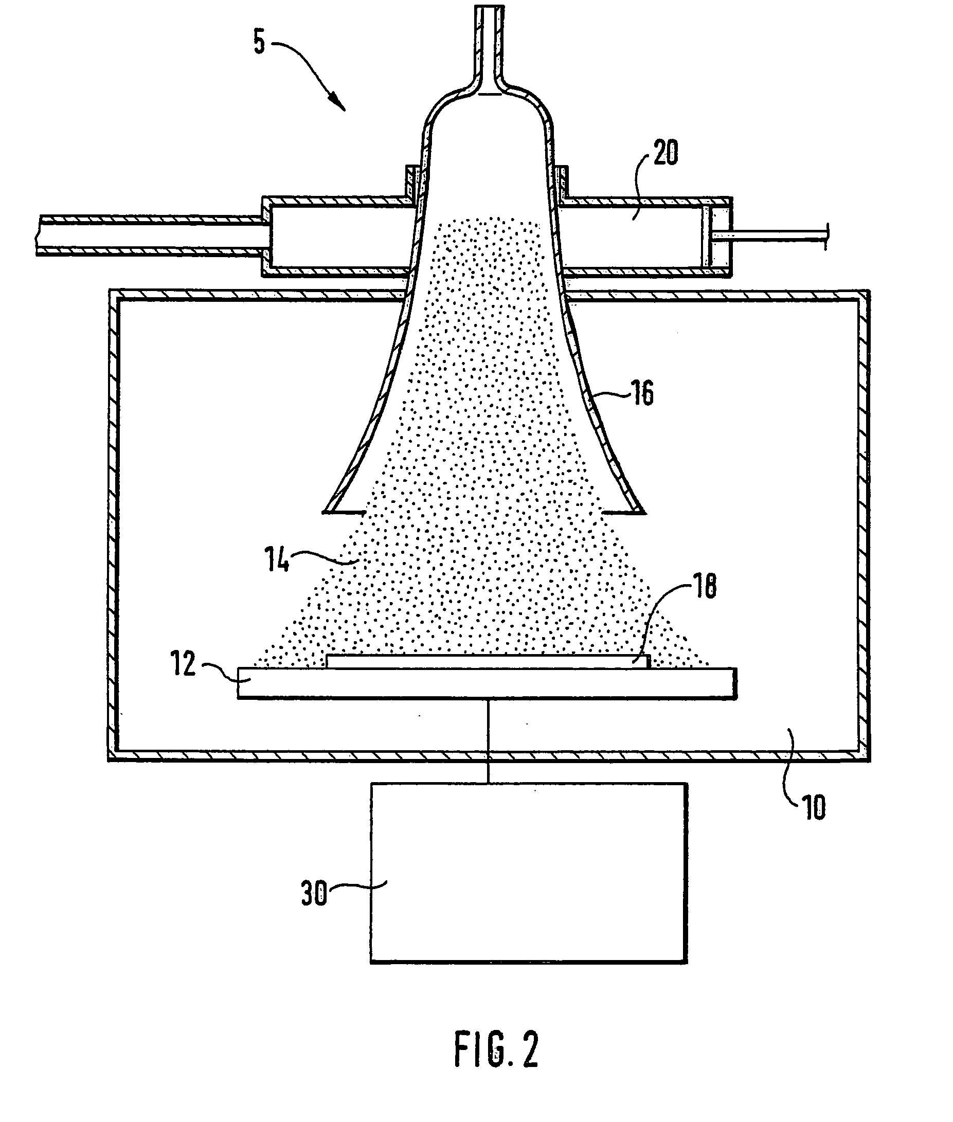 Plasma etching method having pulsed substrate electrode power