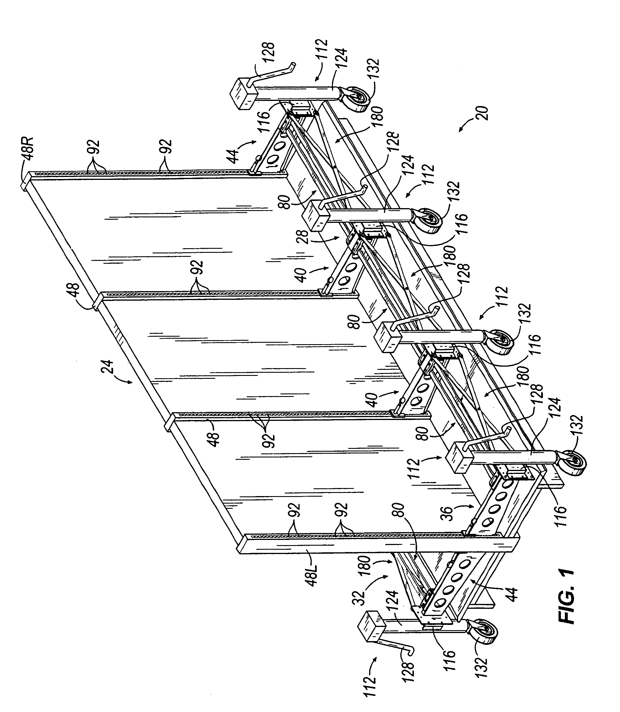 Apparatus and methods for moving storage and display systems