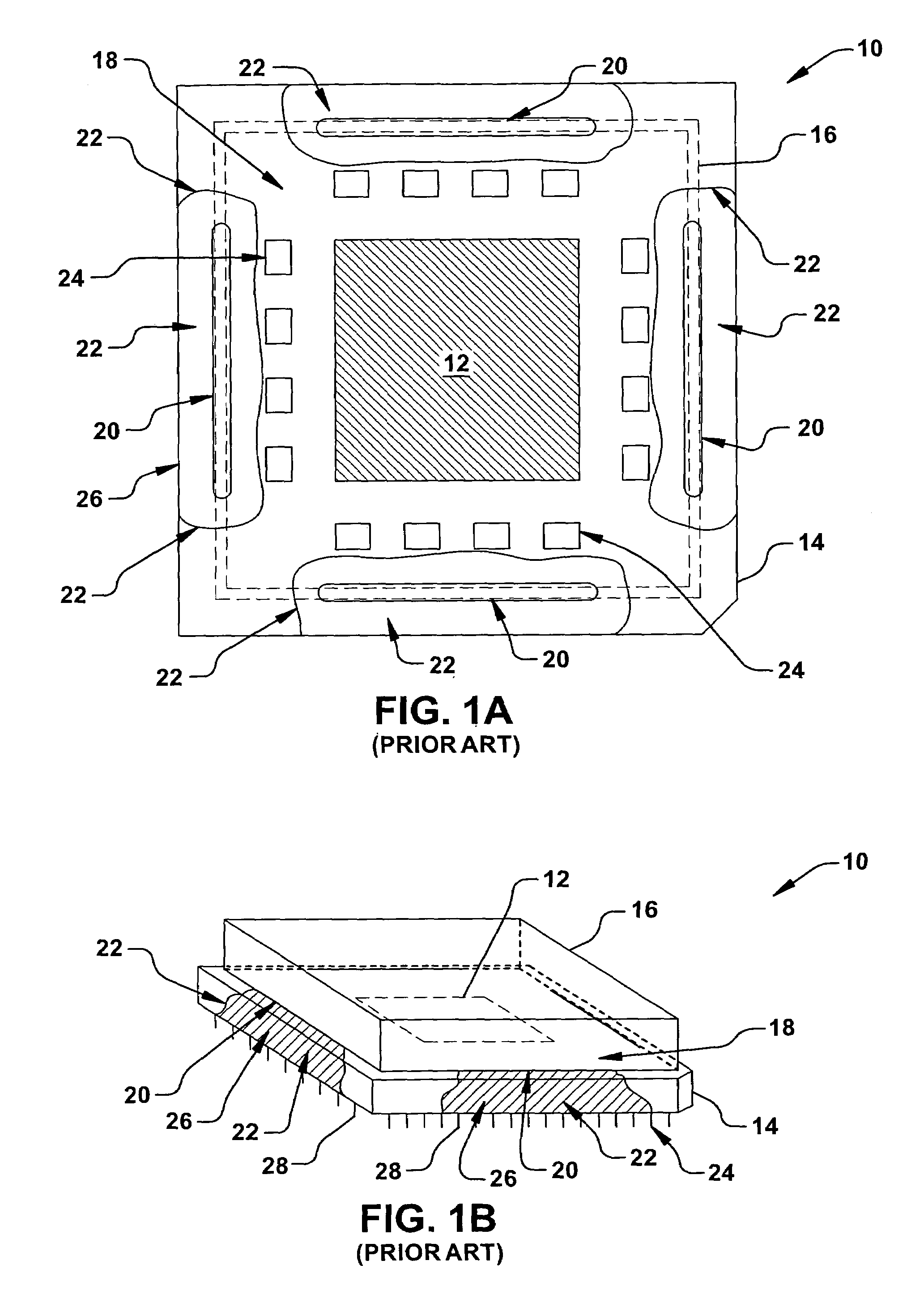 Semiconductor device having resin anti-bleed feature