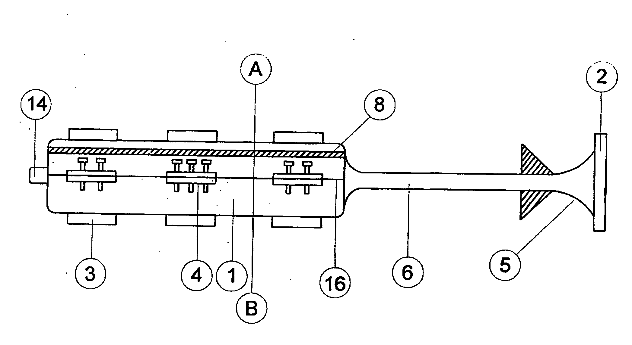 Multimodular multistage high impact collision energy absorber