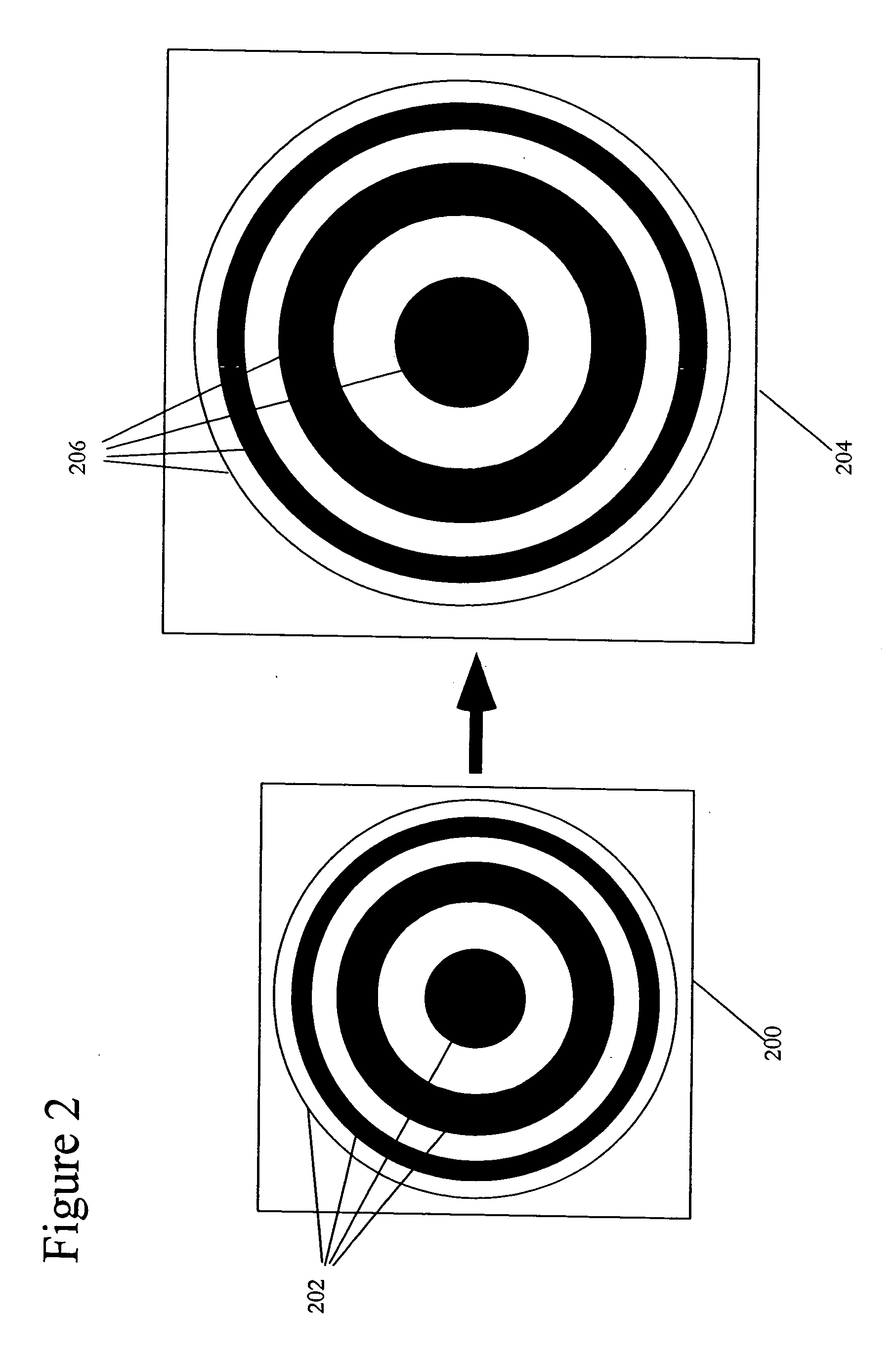 Fresnel zone plate based on elastic materials