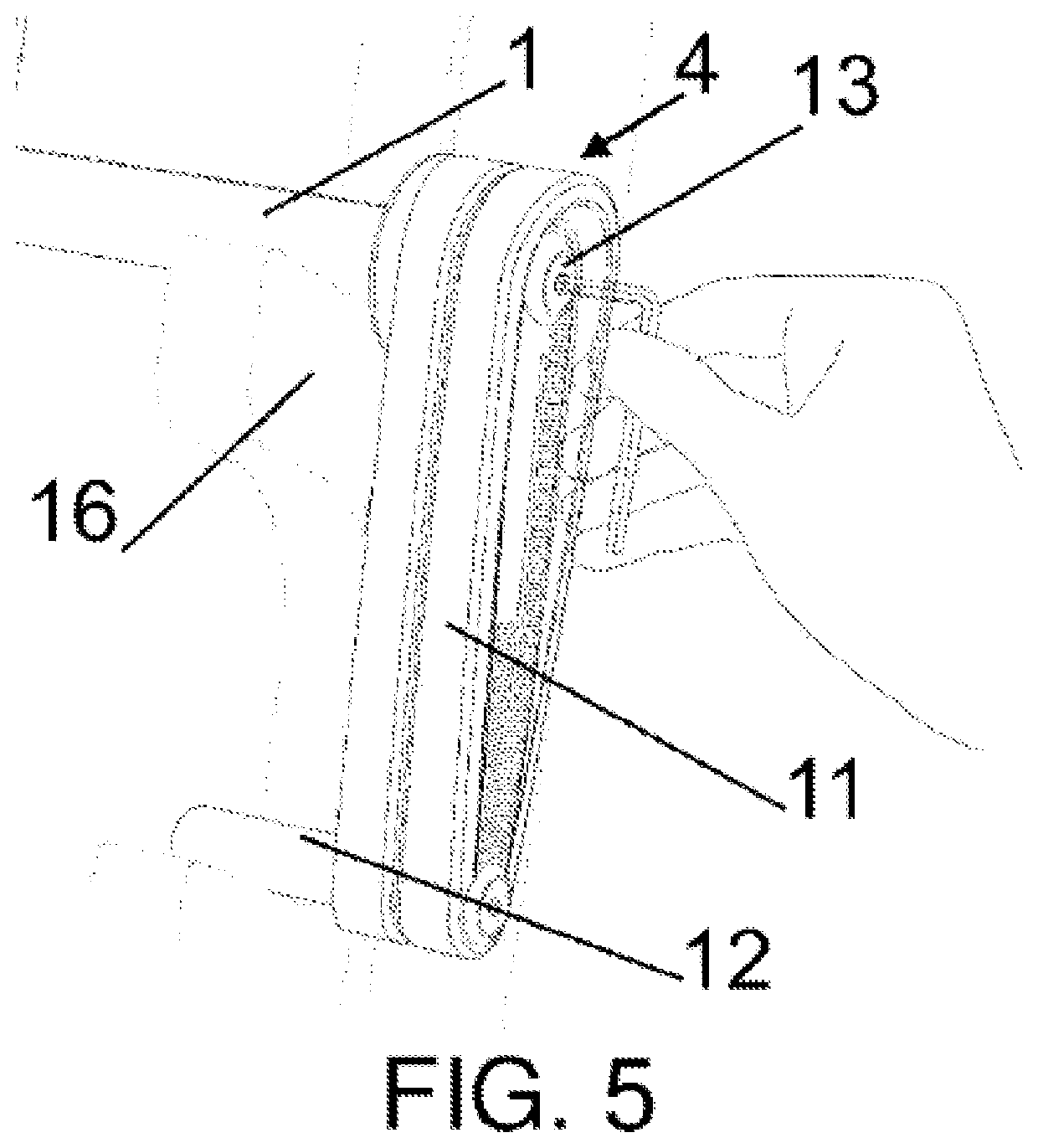 Device for using dumb-bells