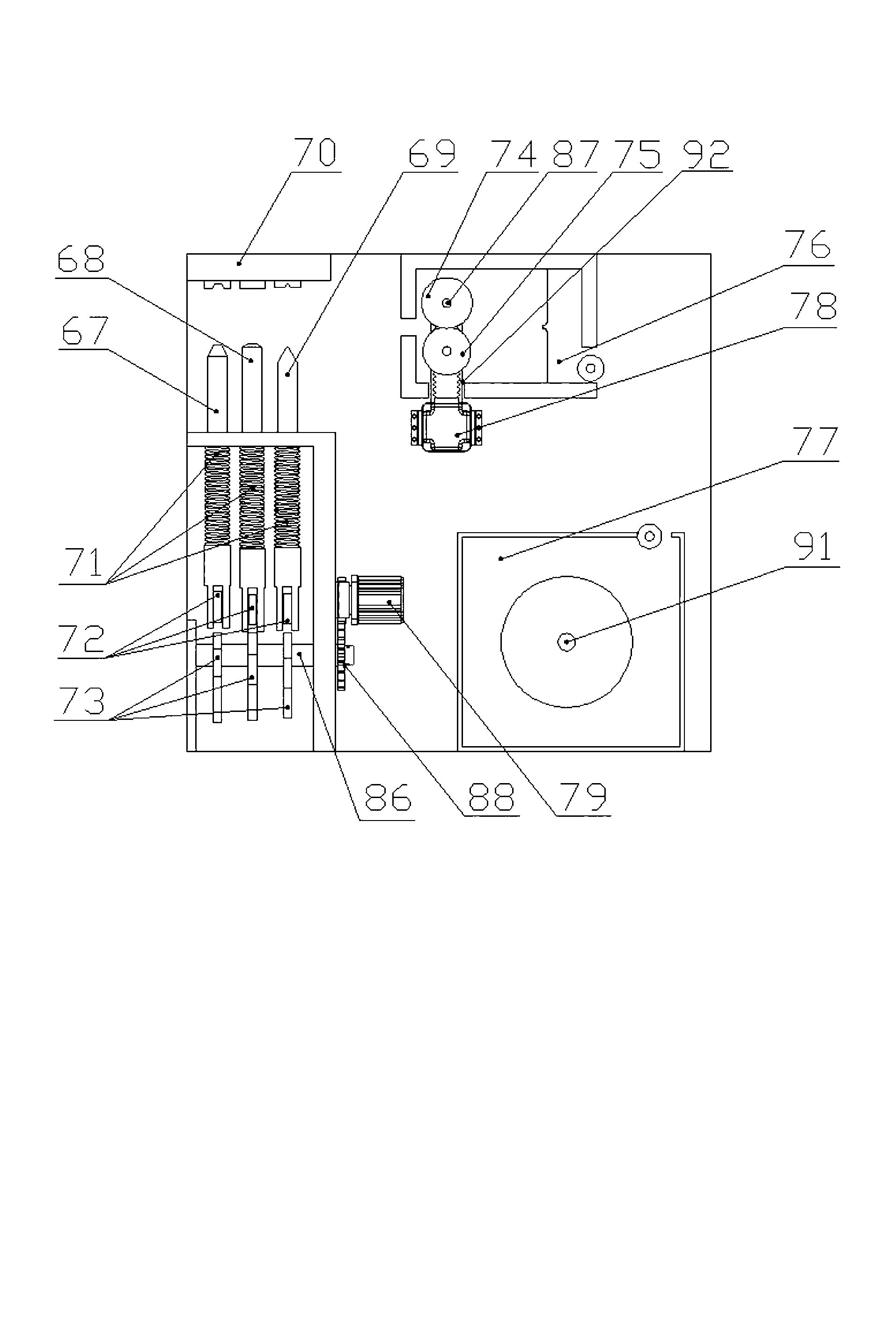 Measuring and binding device for fragrant-flowered garlic