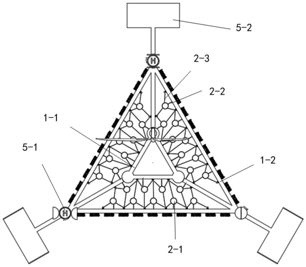 An ocean-going floating wind-wave complementary power generation floating foundation