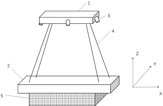 A crane with an anti-collision control system