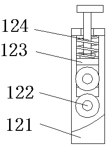 Fire hose cleaning device