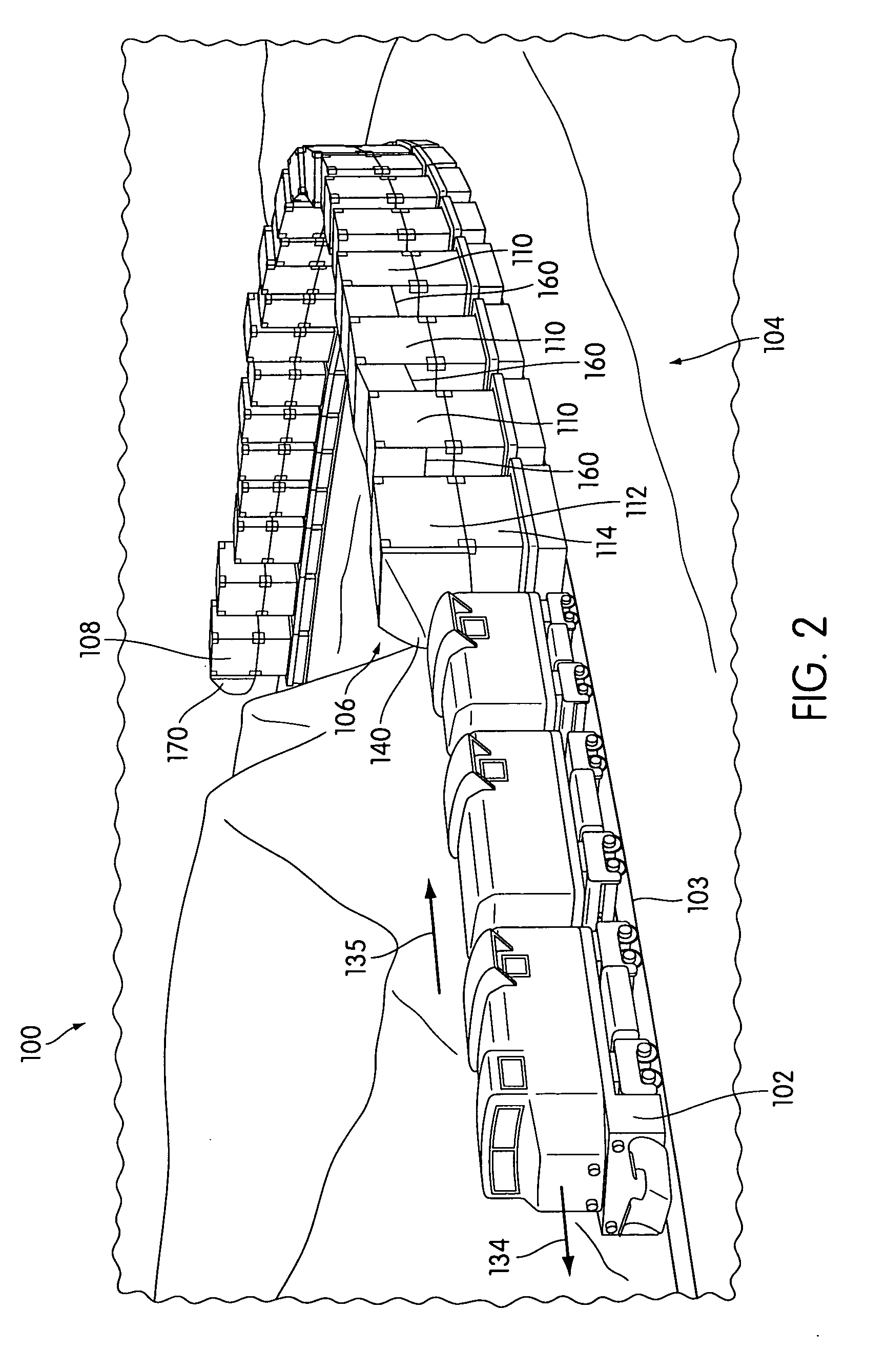 Drag reducing devices for stacked intermodal rail cars