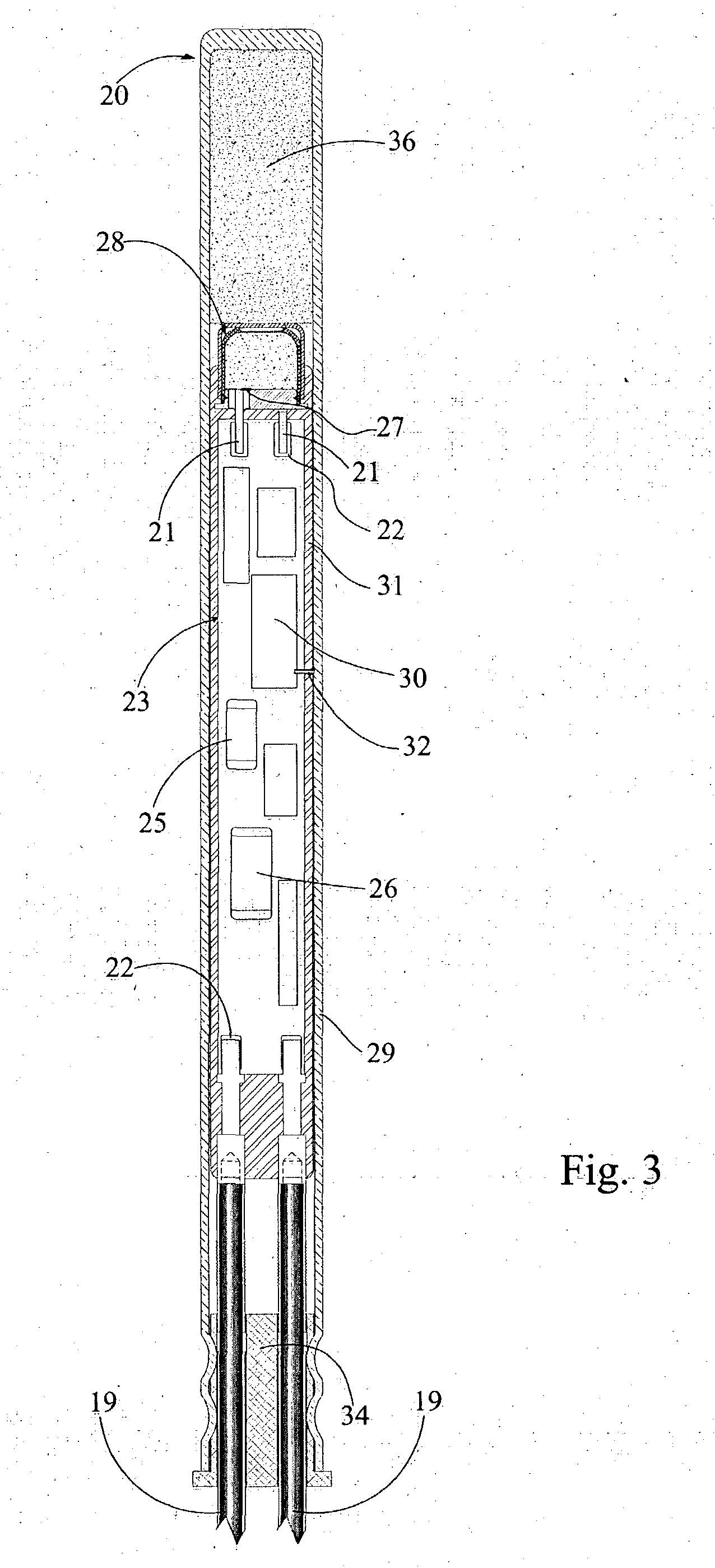 Firing-readiness diagnostic of a pyrotechnic device such as an electronic detonator