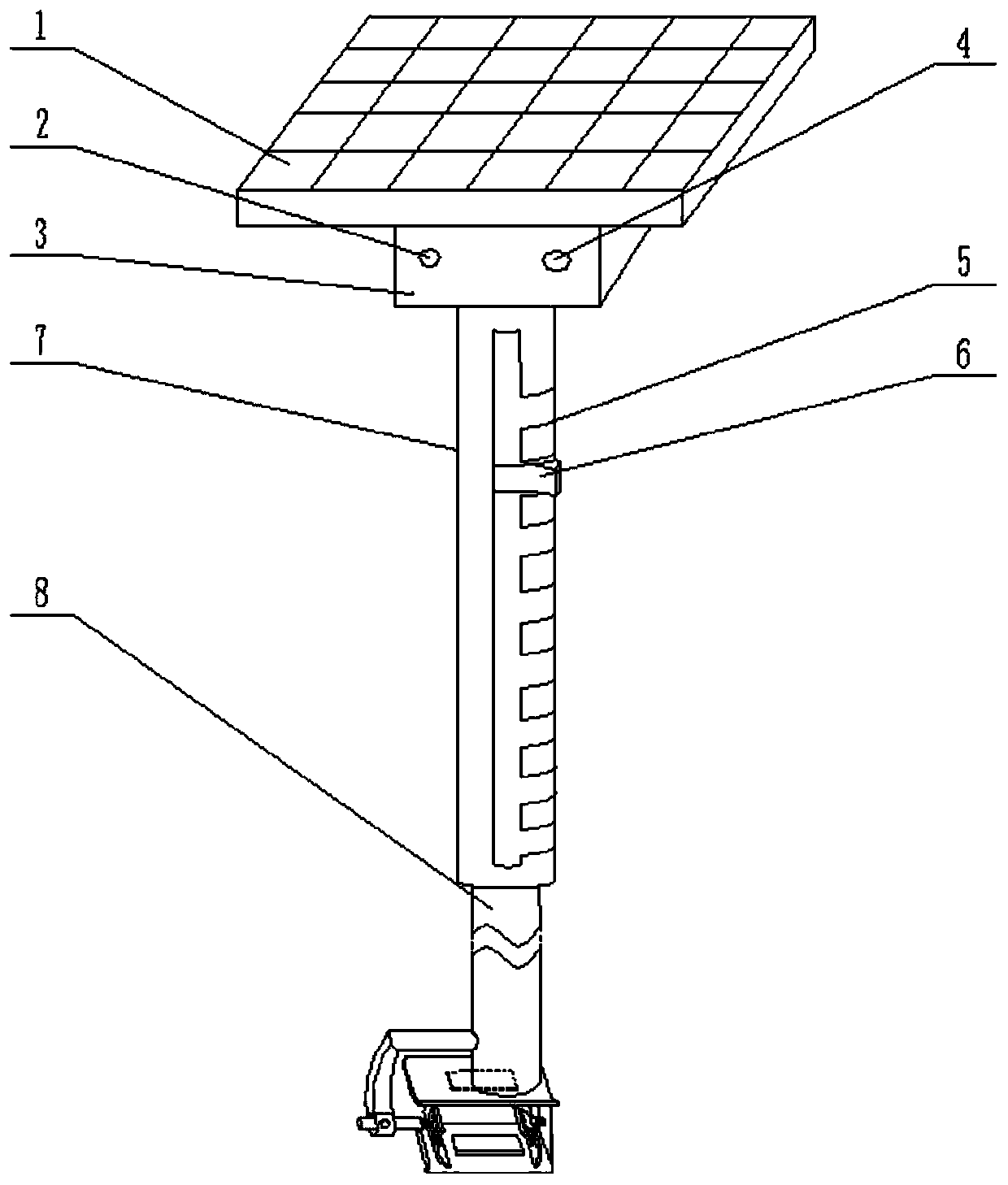 Cable anti-external damage alarm