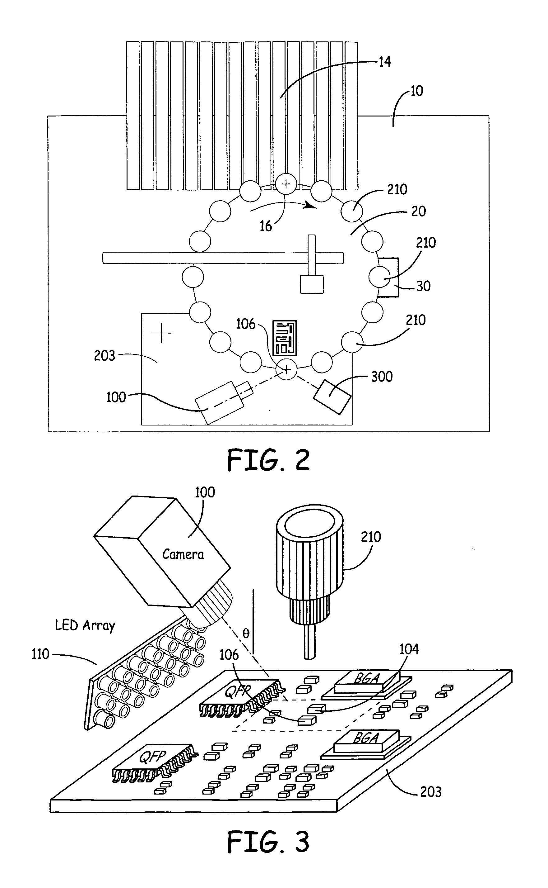 Pick and place machine with workpiece motion inspection