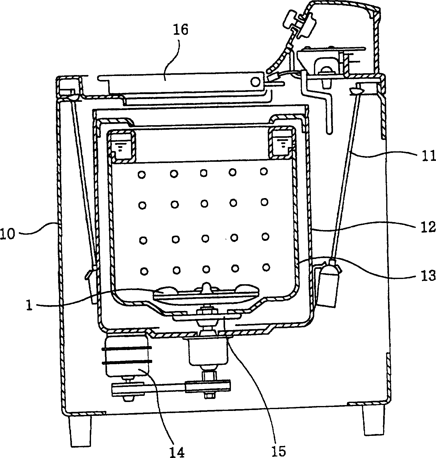 Stirring wing of washing machine