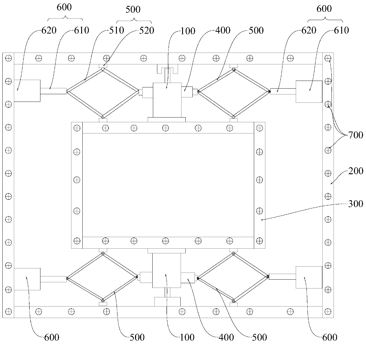 Earthquake protection device applied to subway tunnel and subway tunnel support system