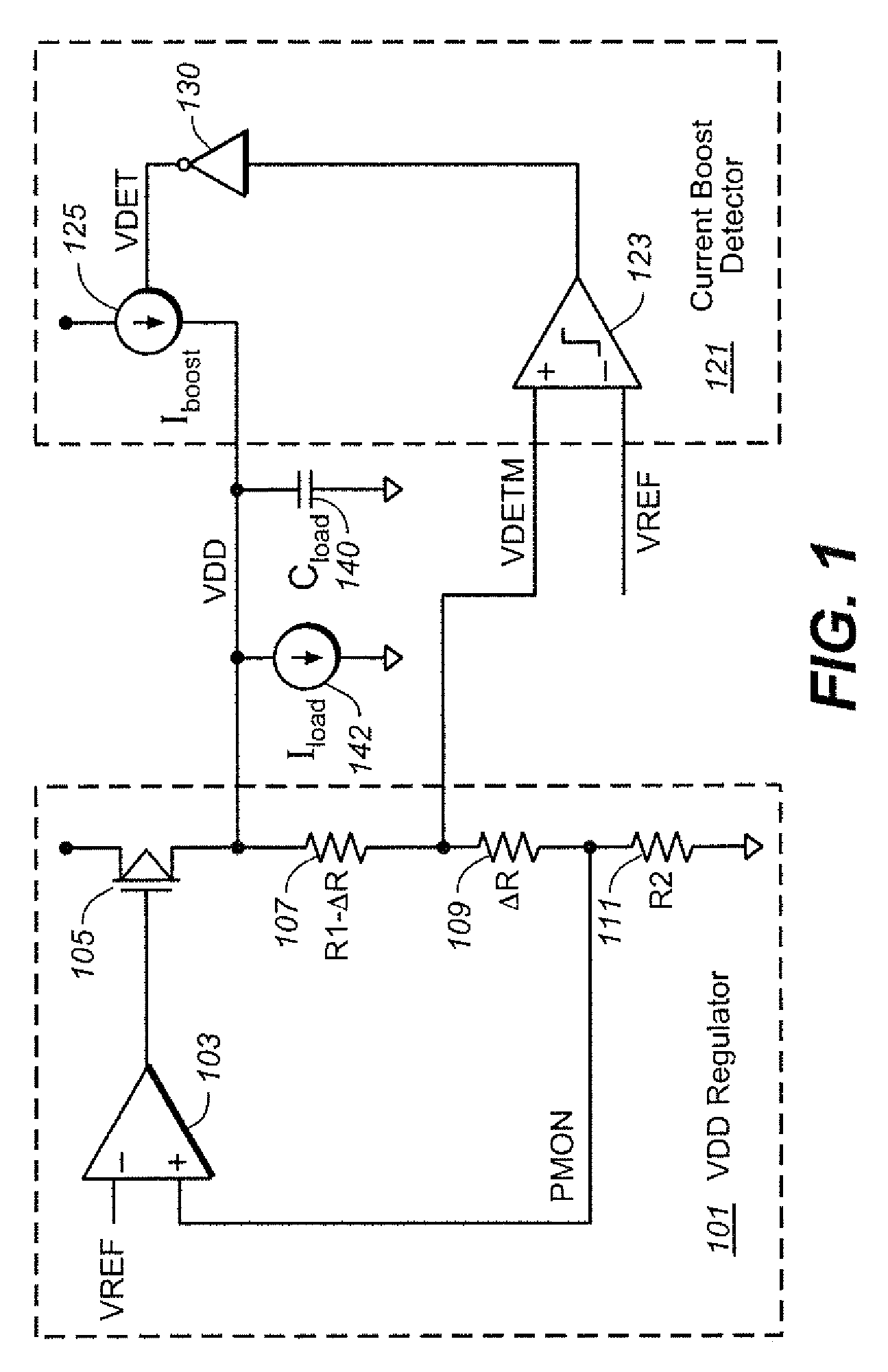 LDO/HDO architecture using supplementary current source to improve effective system bandwidth