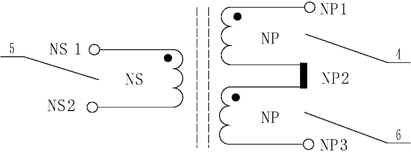 Embedded over-temperature protection electronic transformer