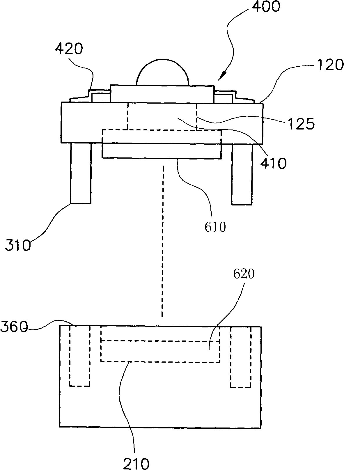 Socket type LED apparatus