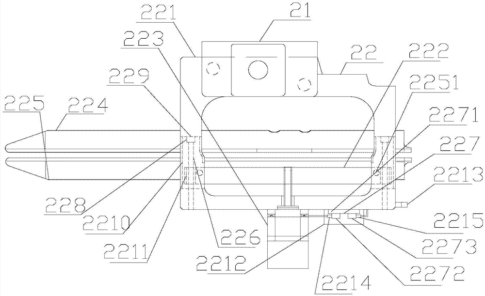 Straight sock looping machine