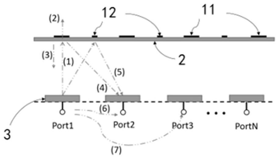 Decoupling antenna housing applied to dual-polarized antenna array and antenna device