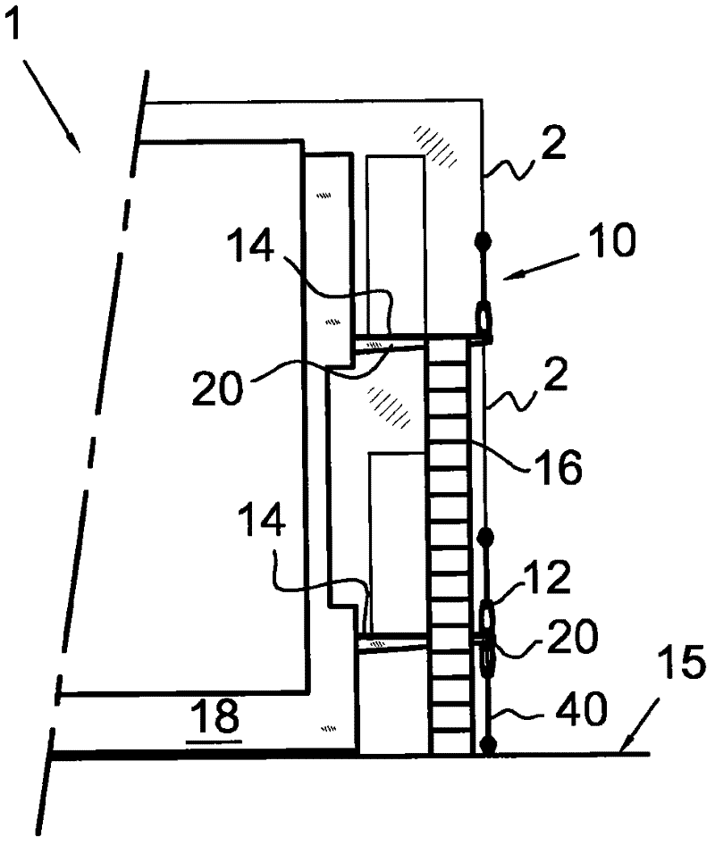 Service platform arrangement for a fiber web machine