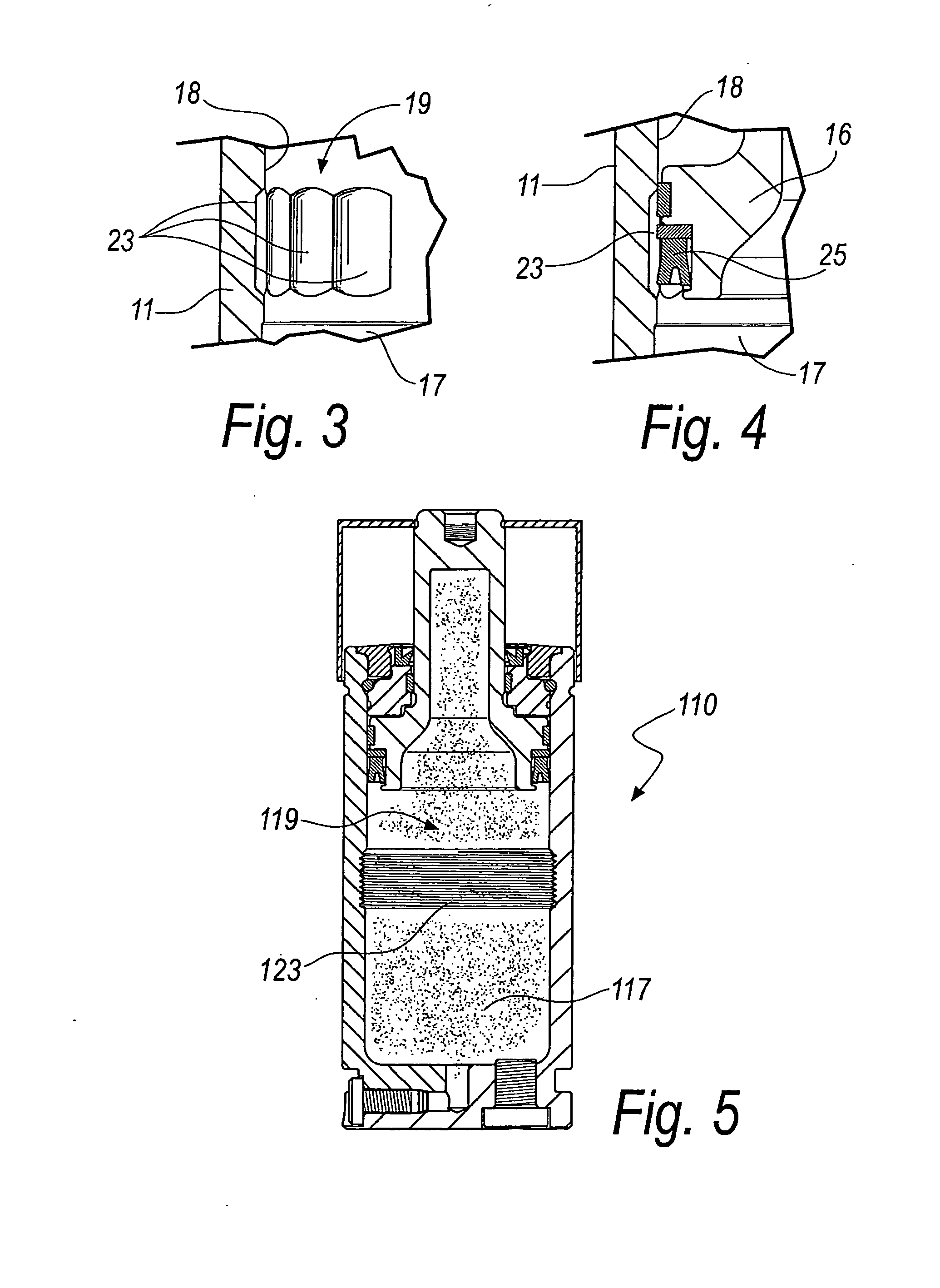 Gas cylinder actuator with overtravel safety device