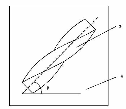 Heat transfer element capable of generating longitudinal vortex and element pair thereof