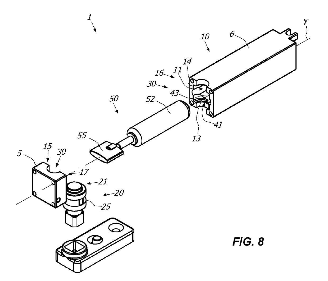 Hinge for the rotatable movement of a door, a shutter or the like