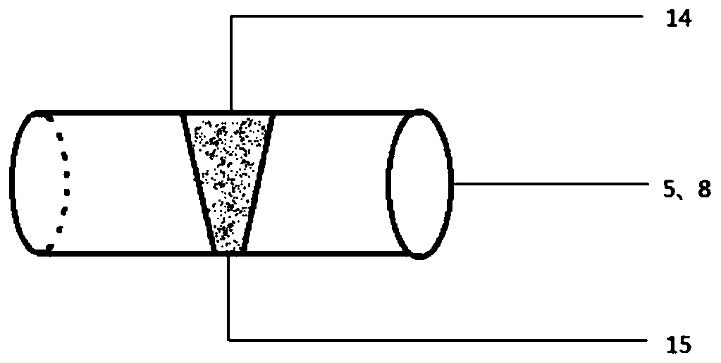 Yarn printing device based on ring spinning frame, and yarn printing method thereof