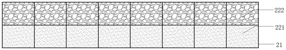 Pile-supported soft soil roadbed reinforcing structure and reinforcing method