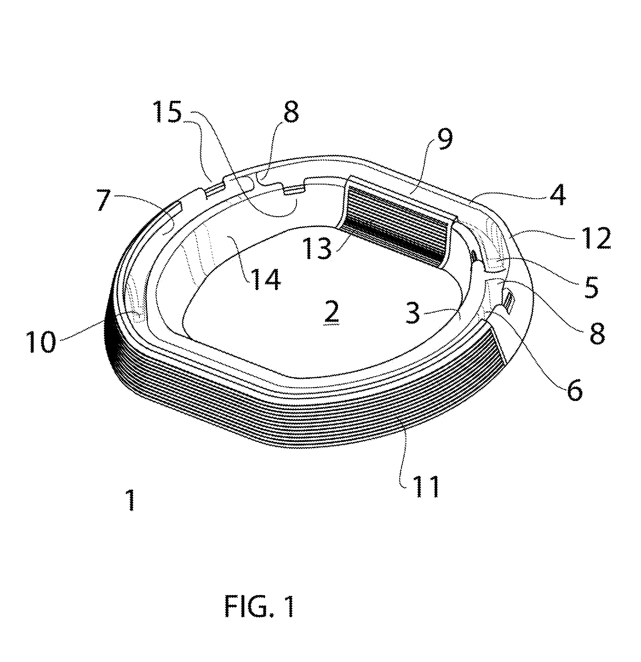 Bed bug trap with indication of bed bug source