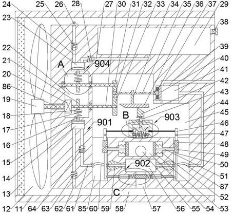 Vehicle-mounted aromatherapy device capable of automatically spraying and refreshing during long-straight-line driving