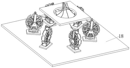 A pipeline retractable device and system with adjustable winding space