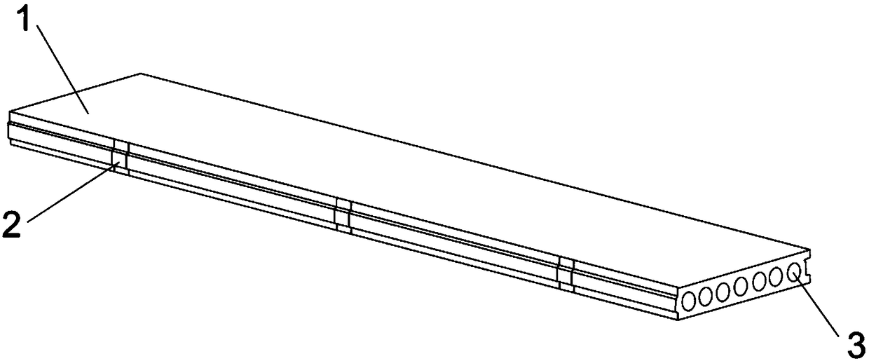 Prefabricated wallboard and construction method thereof